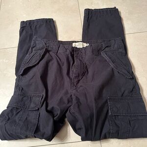 Men's Black Cargo Pants